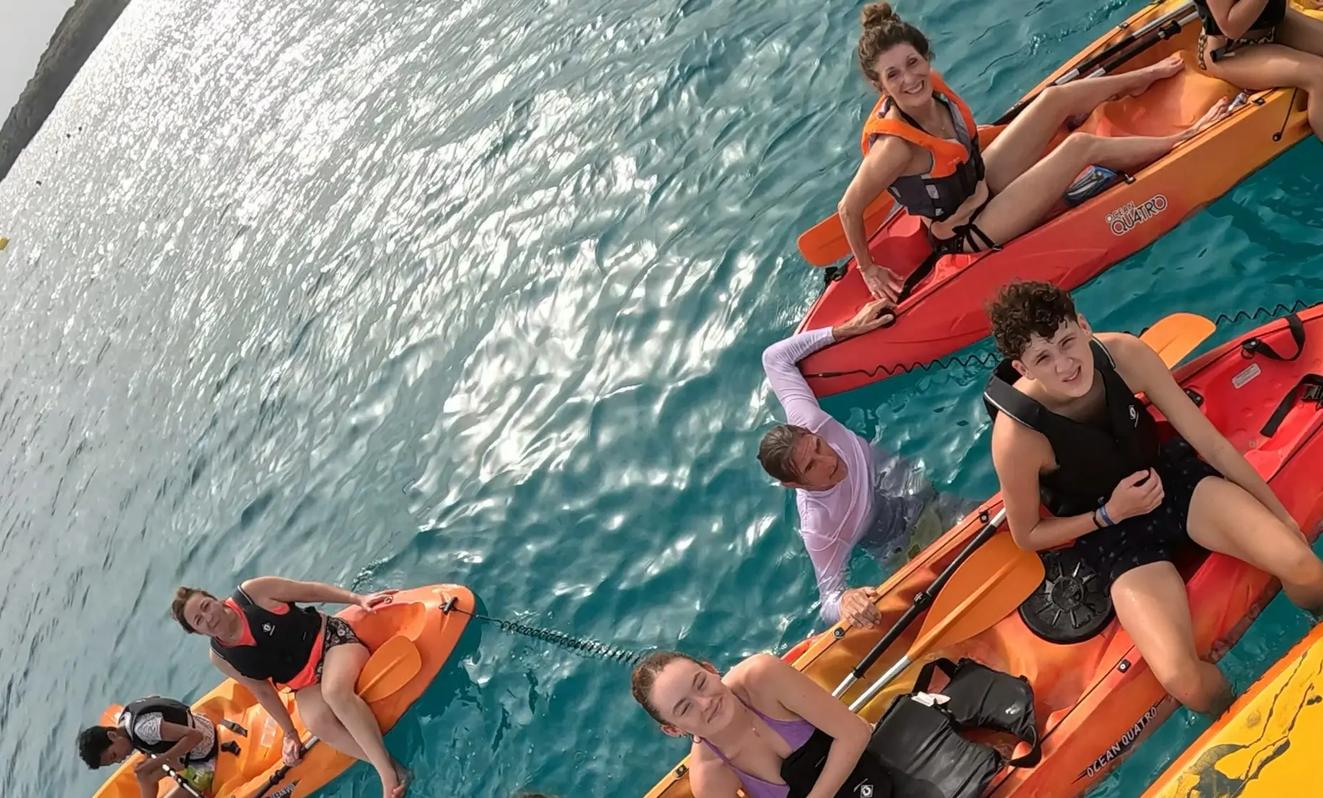 A guided kayak tour for all ages in Mallorca